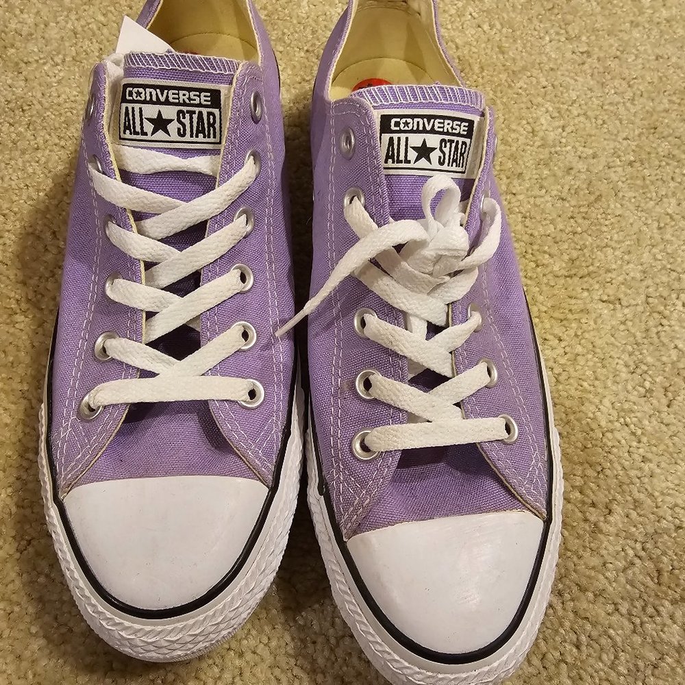 Purple Converse All Stars